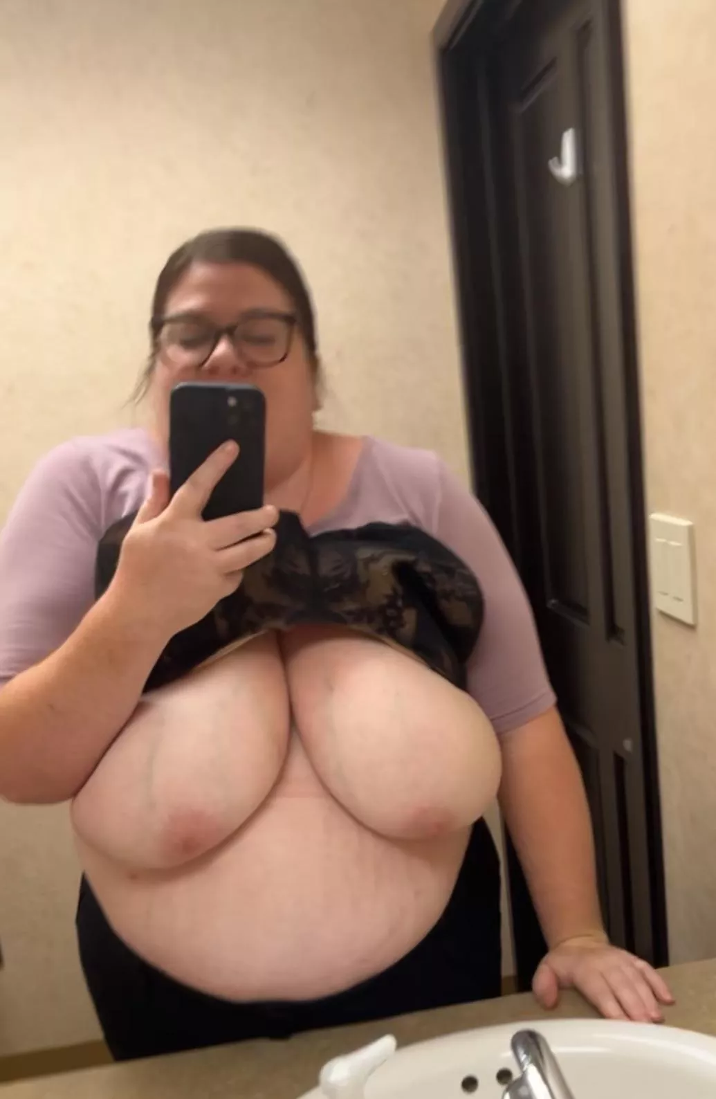 Sometimes you gotta get your titties out at work… posted by CannaWitch83