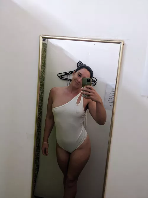 Thought this might be cute...never been so disappointed in a bodysuit! 😂 by nakedaussienomad