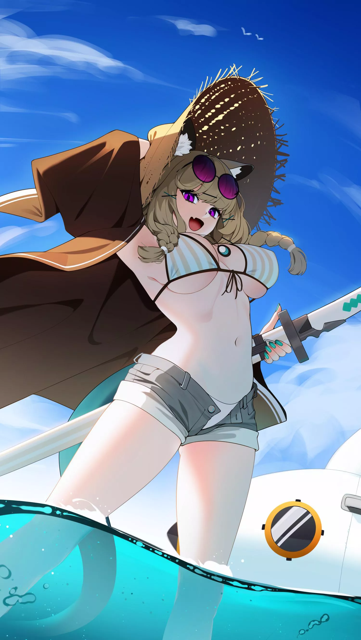 Utage ready for the beach posted by Lil-tay-the-god