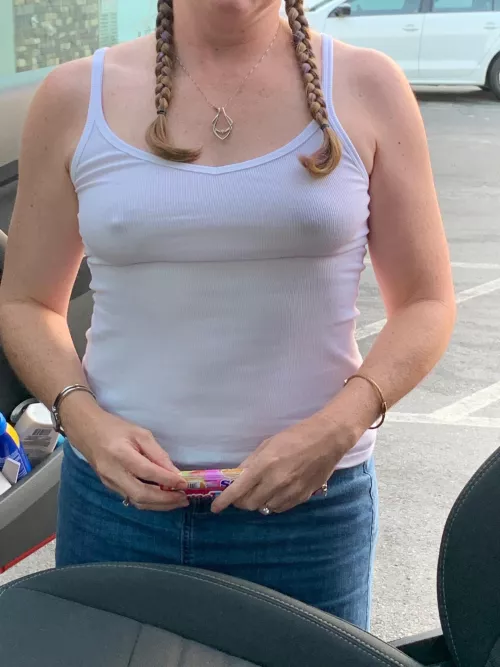 Wife dresses for the heat by CranberryCivil5572