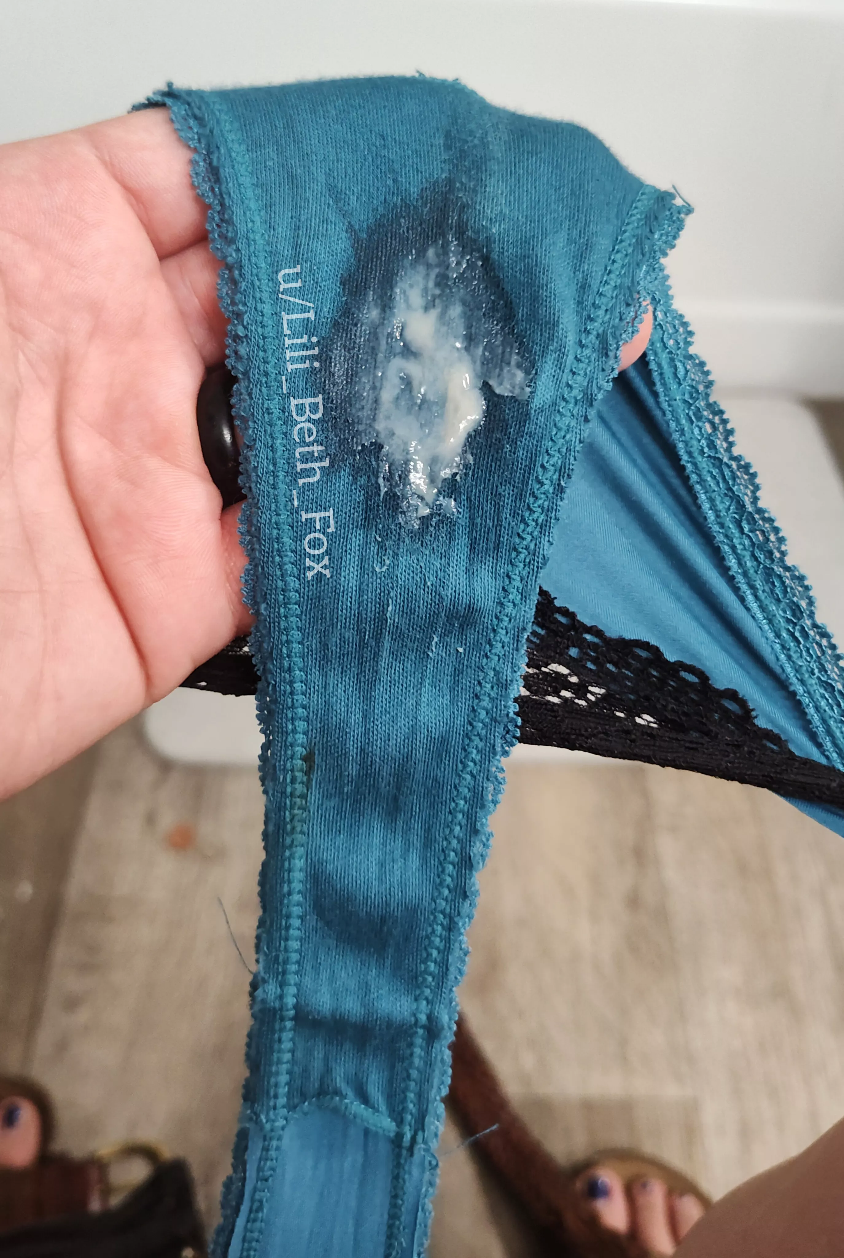 Yesterday's pair got so wet! [OC] posted by Lili_Beth_Fox