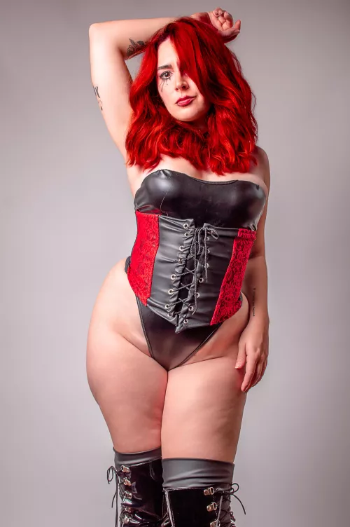 You can't get any redder! by MaiaRedhood