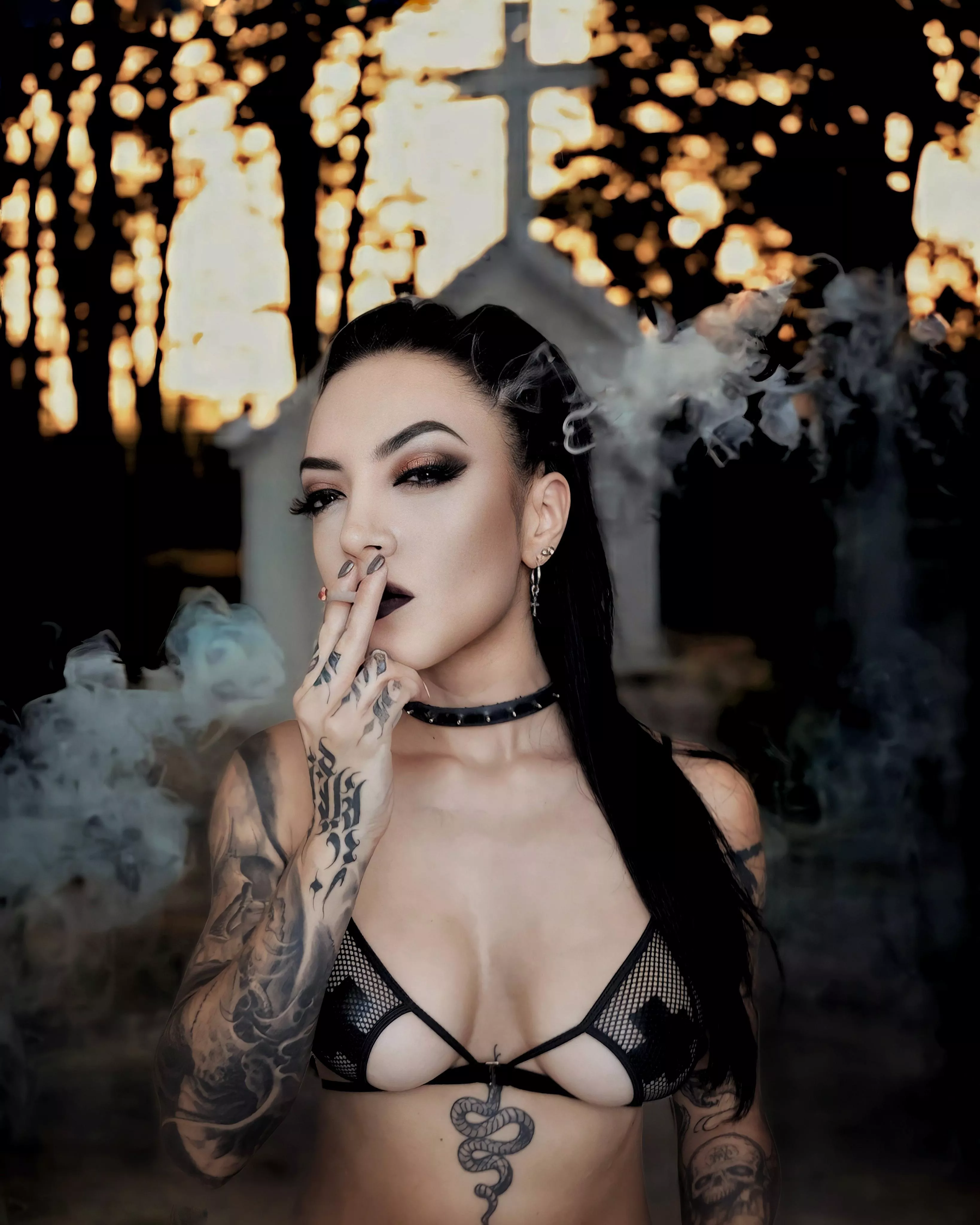 Alfa smoking 😈 posted by capibaribee