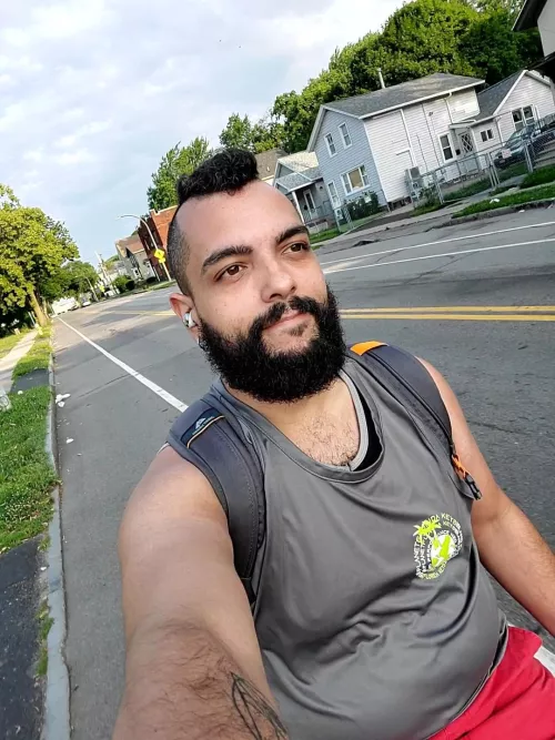 Biking to work, for the environment (not cause I'm broke 🤣) by techycub