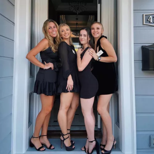 Black dresses by canadiangolf