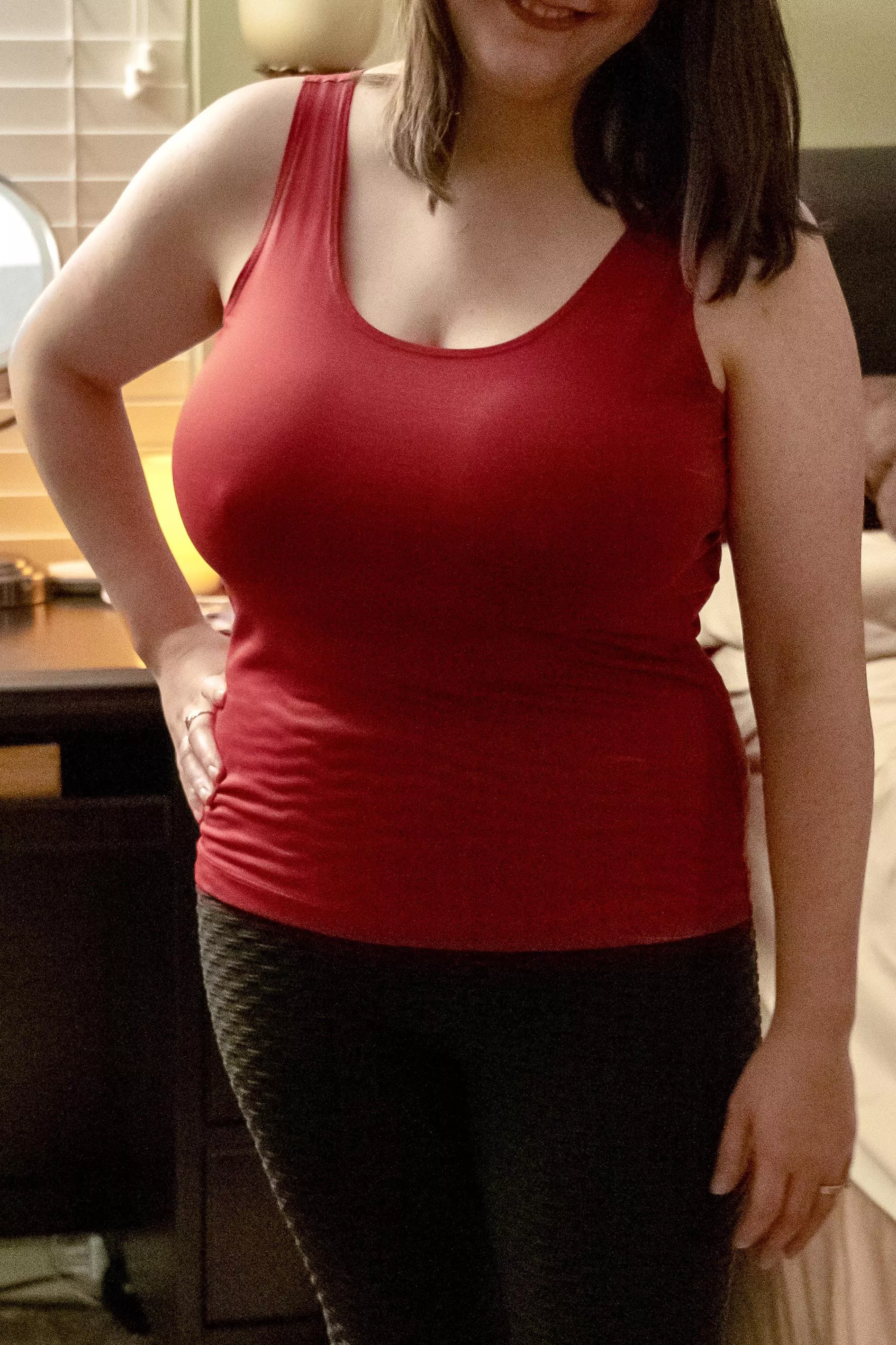 Can’t find a bra that can contain my all-natural 38H’s! Hubby says I should just go braless… what do you think? posted by AnonPrice