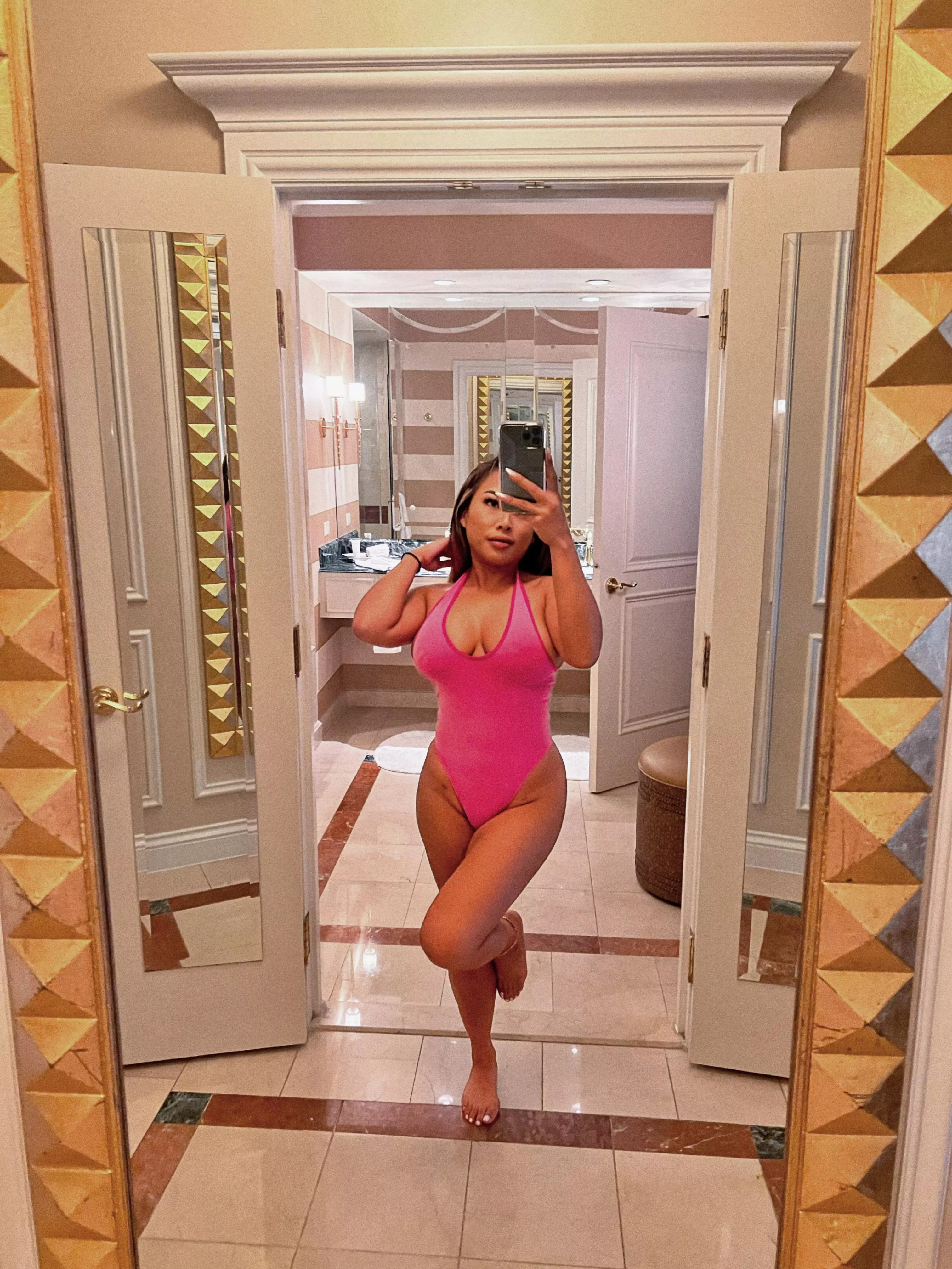 Feeling good in pink posted by Sad-Construction9901