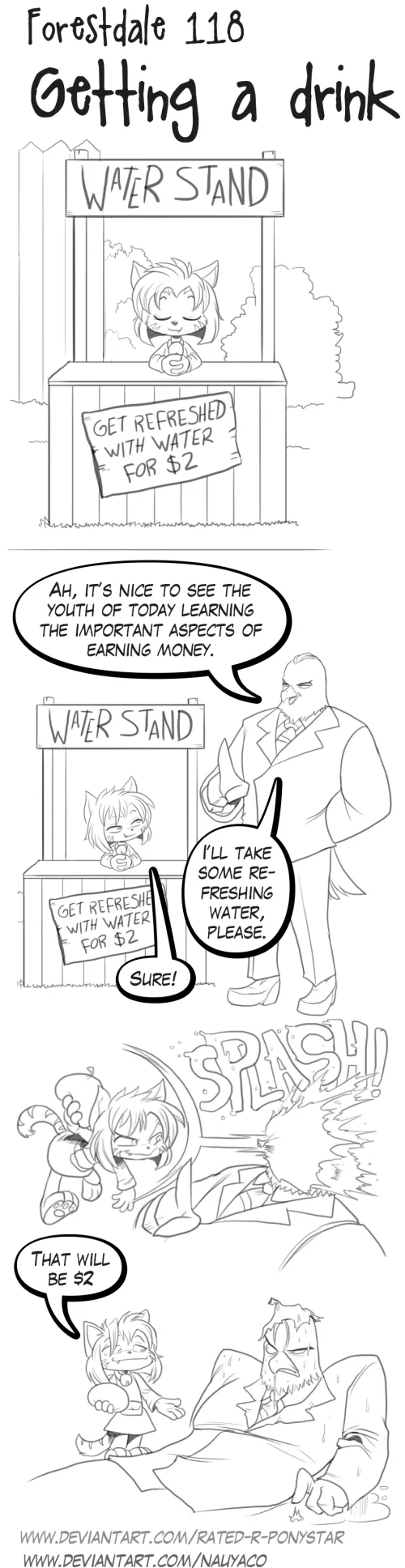 Forestdale 118: Getting a Drink (by Nauyaco and Talos Lives) by christhegamer96