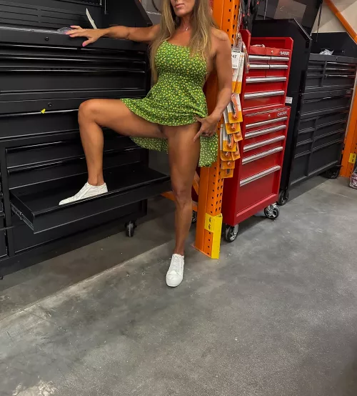 Grandma in search for a nice big tool to play with. by Enjoylife316