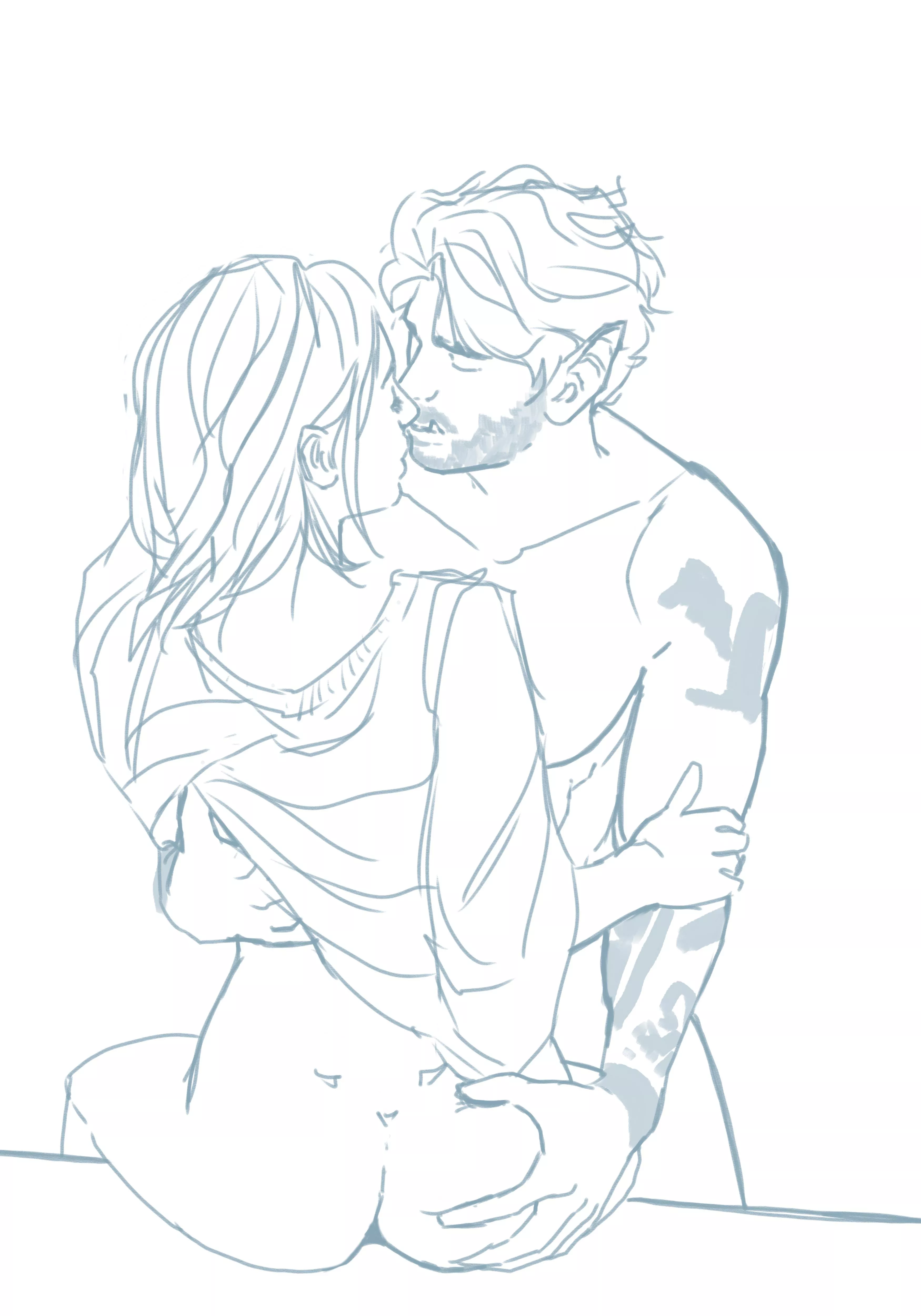 “I borrowed your t-shirt. posted by themonarch23