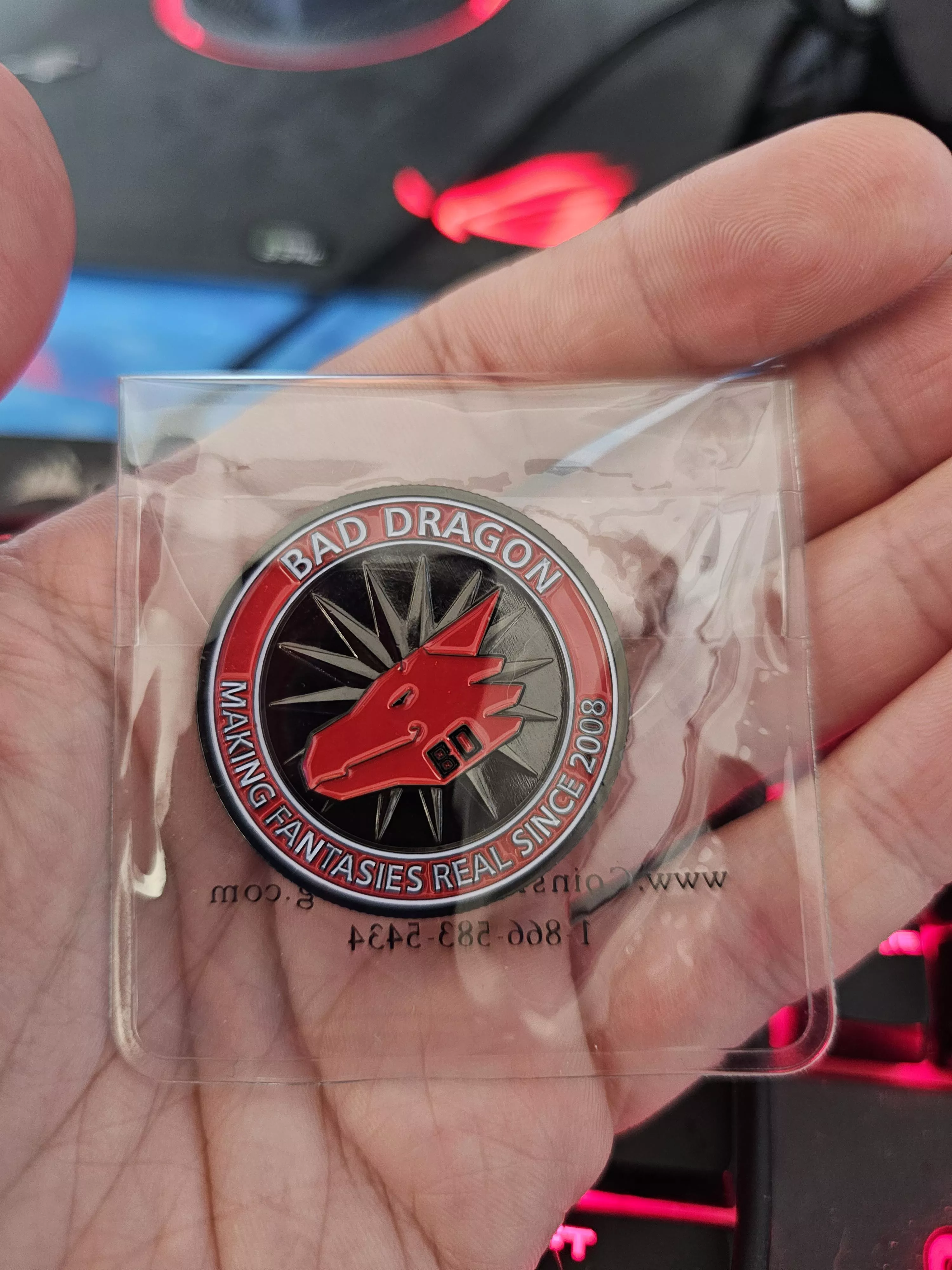 I got a coin in the uk posted by Mikess1415