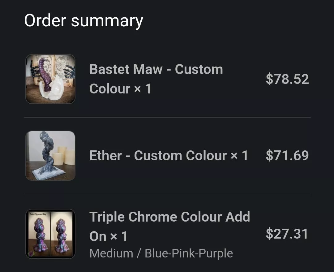 I'M SO EXCITED! Darque Path toys on the way!! posted by LittlePrimal