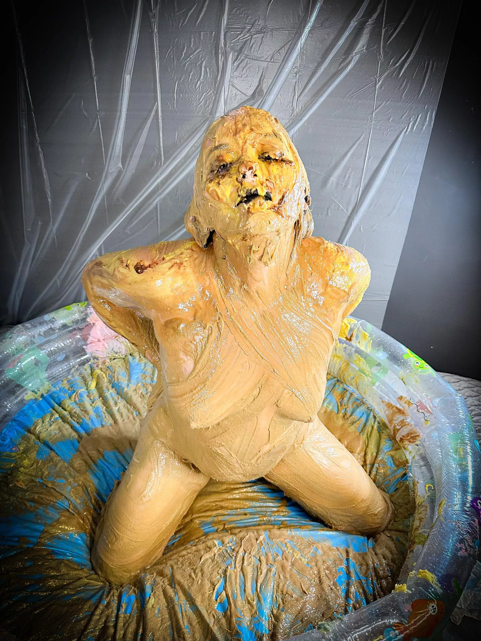 I'm such a mess 🤎🤍🍰 posted by MissNoireNFToy