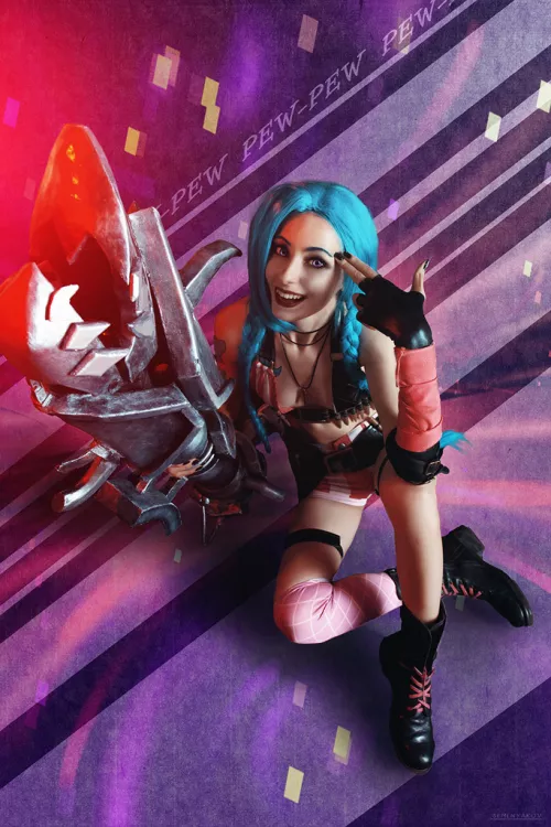 Jinx by Axilirator by Axilirator_Cosplay