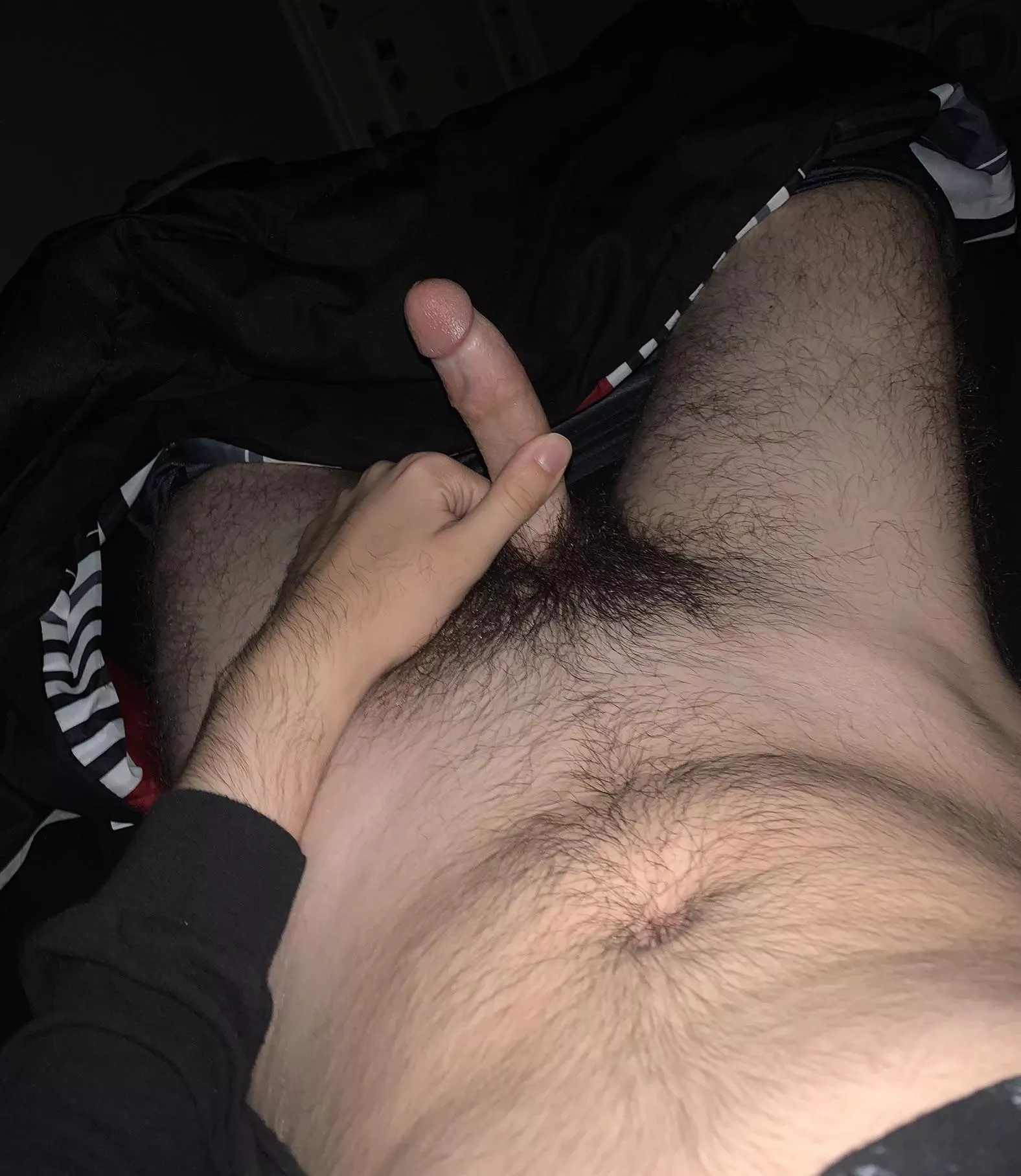 just an average 18 year old boy with a hairy dick posted by OkTerm4064