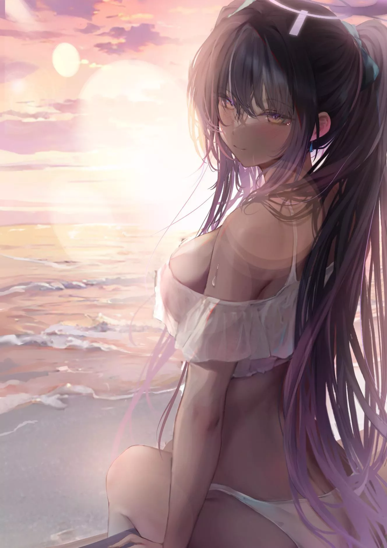 Karin by the sunset posted by iowess