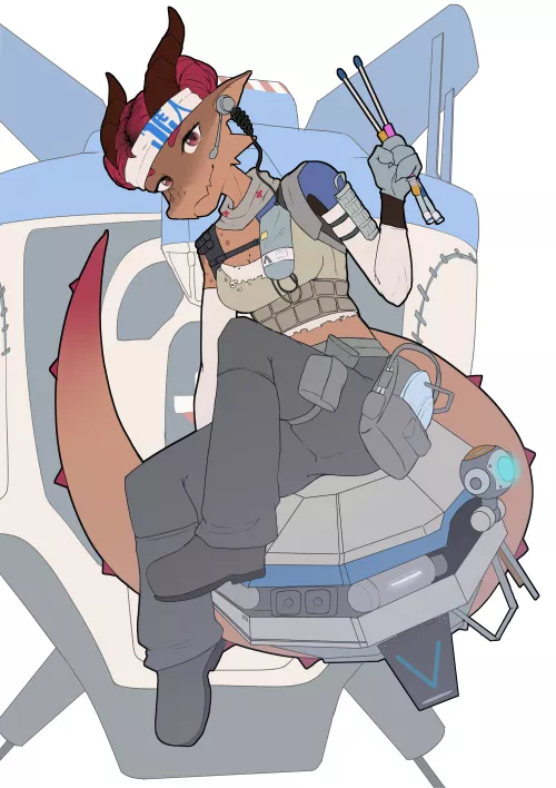 Kobold Lifeline Commission (Art by connorduh on Fiverr) by NursingNutria00