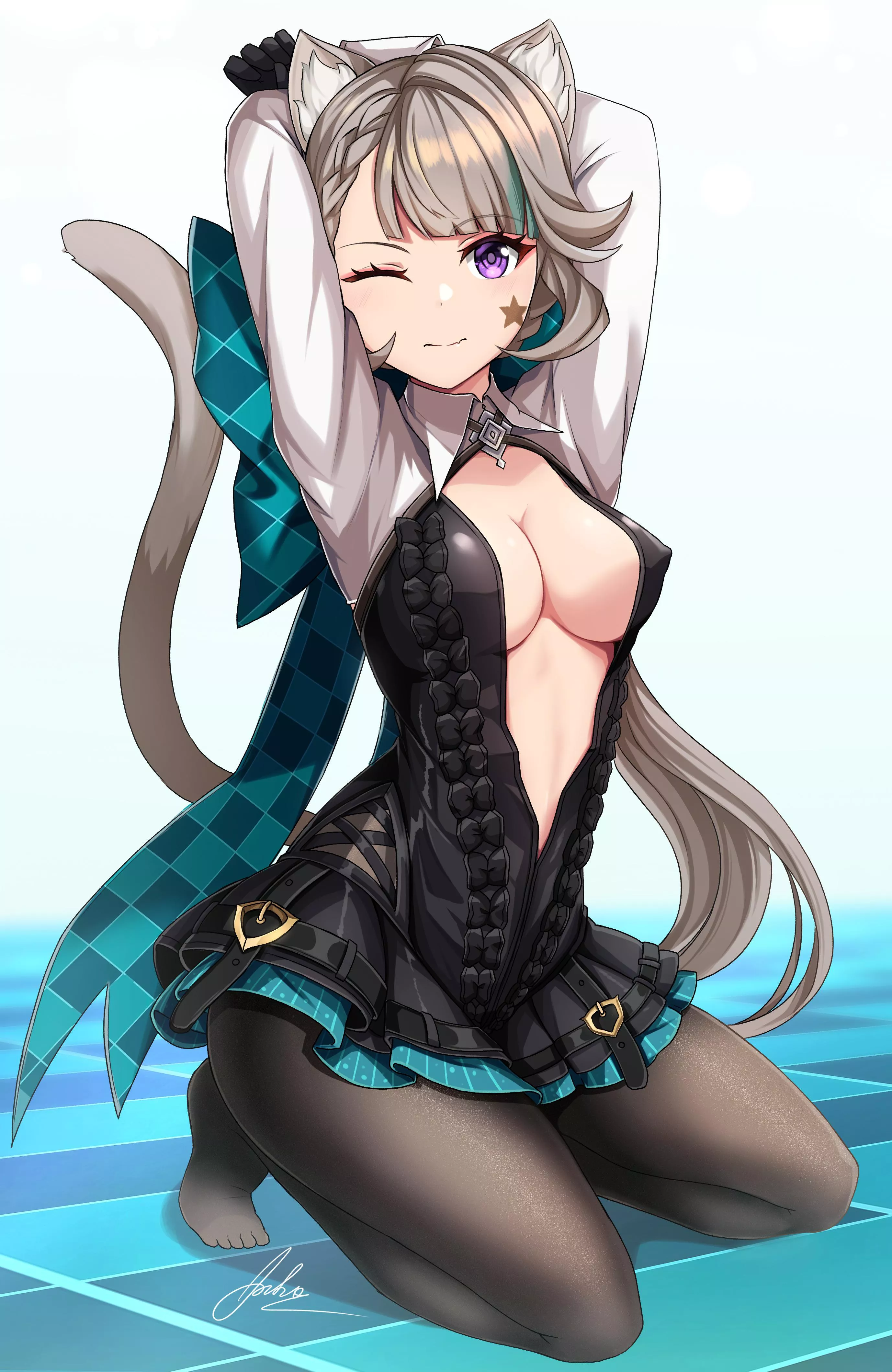 Lynette (Aoikito) [genshin impact] posted by Professional_Ad354