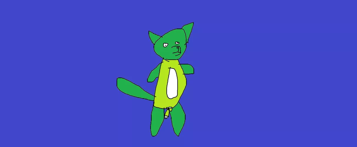 Male Green Wolf (Unknown) by OkProperty5205