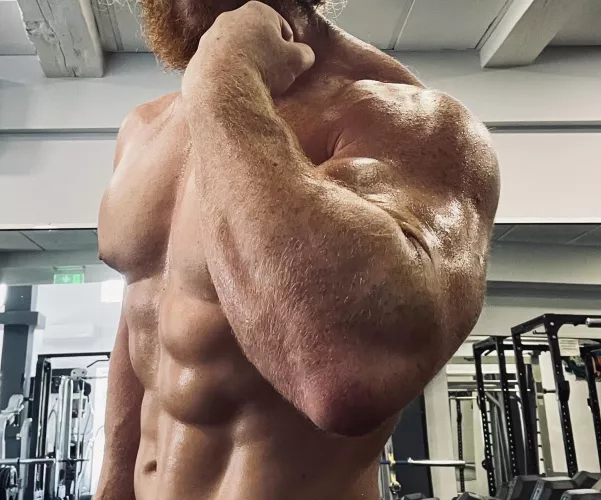 My forearms are built for gorilla strength by Bearded_alpha1