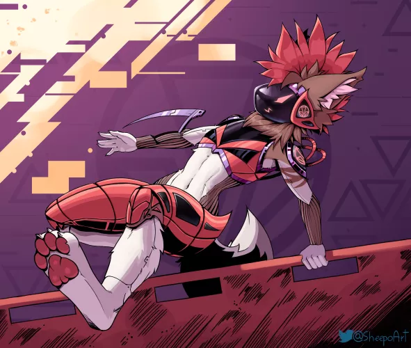 My oc as a toaster by RickySerni