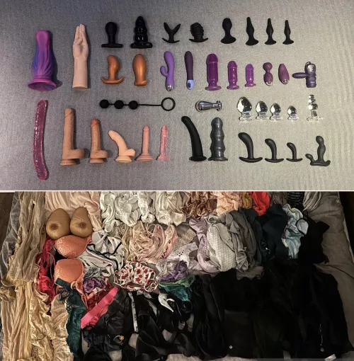 my two collections 🤍 by mysextoycollection