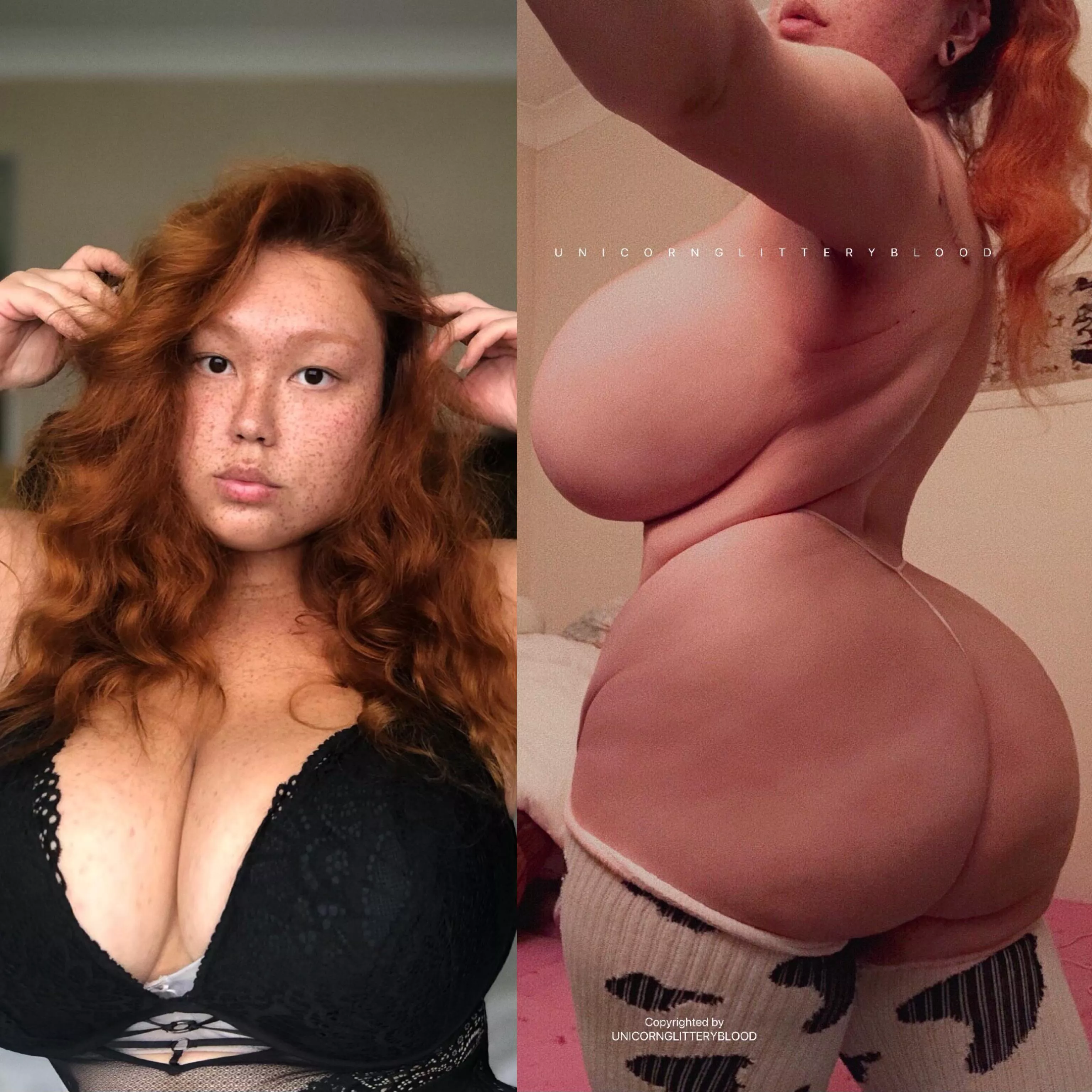 [OC] I know im not your usual Asian… but I’m still sexy right?🥺 posted by Unicornglitteryblood
