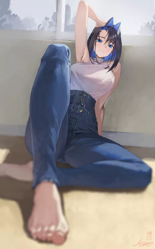 Ouro Kronii [Hololive] by CheetahSperm18