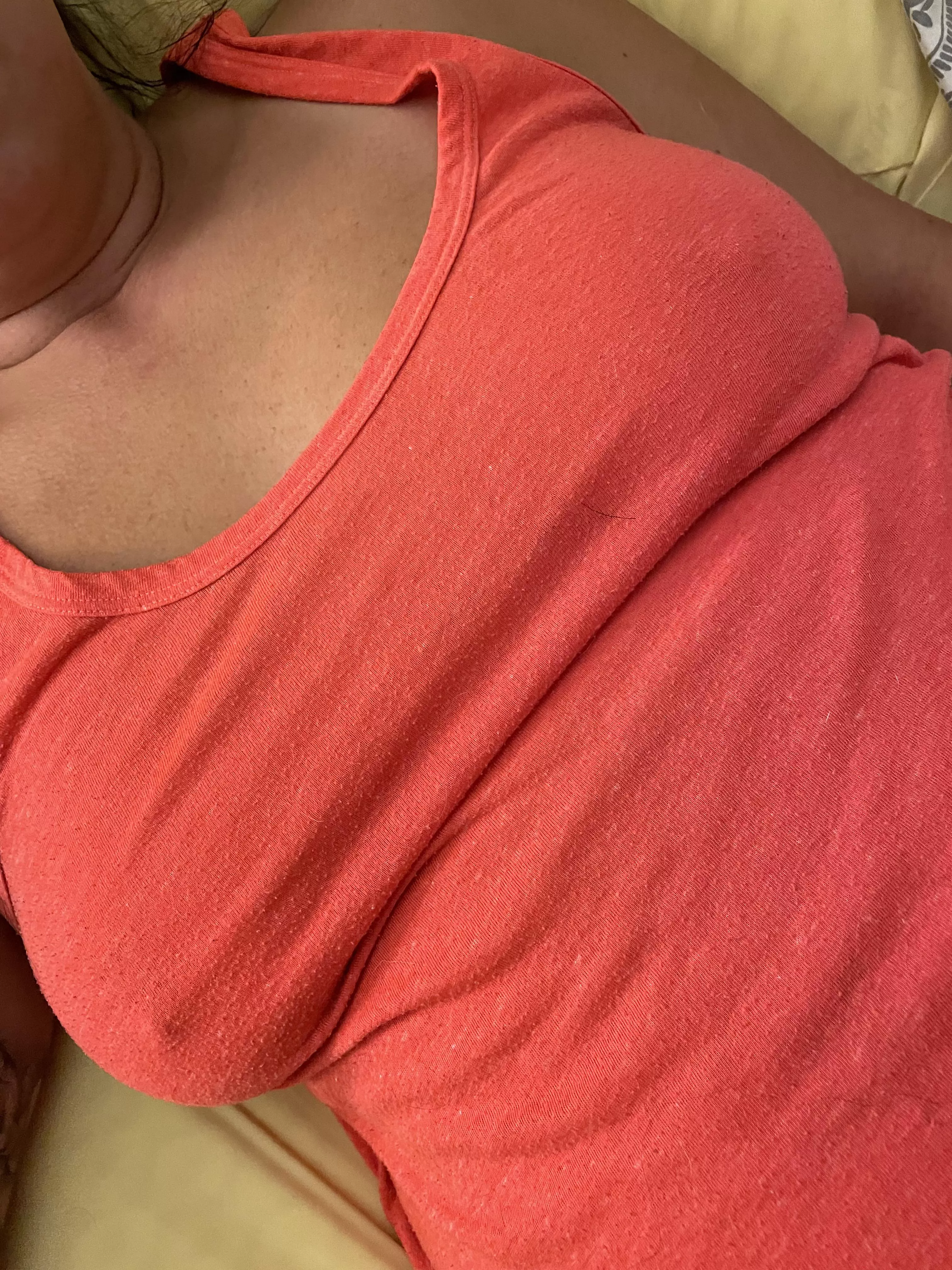 Relaxing with friends. Think they noticed? posted by NurseMom24