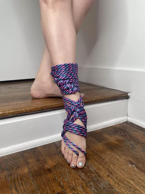 Rope bootie by stellamuse_69