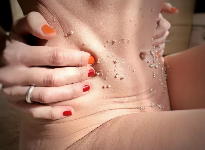 Silver sprinkles by Nerdbird_OF