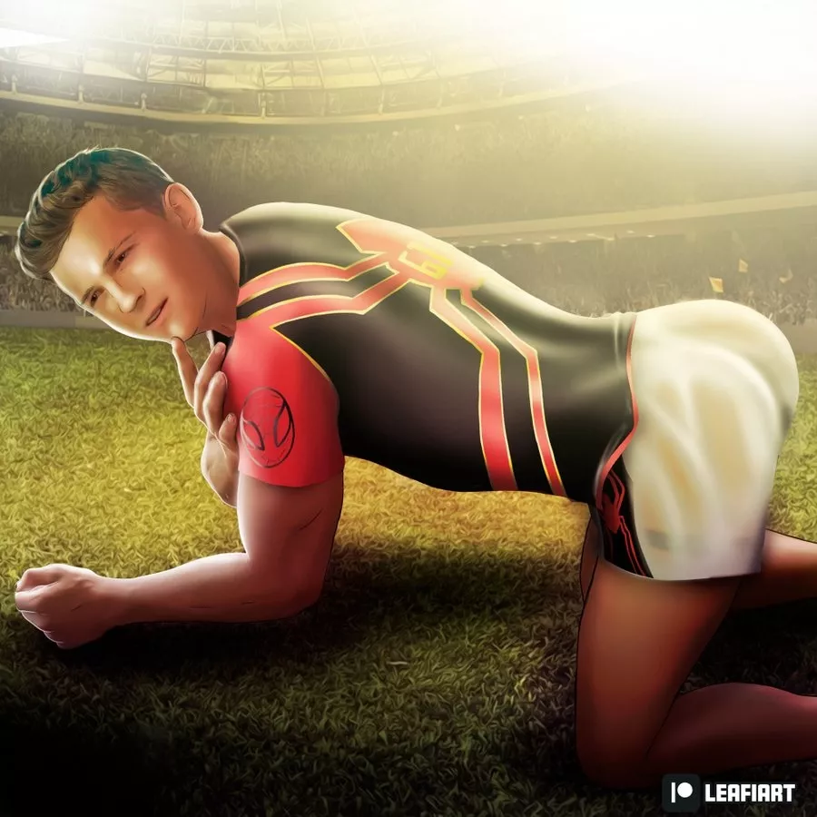 Soccer themed Spidey uniform posted by OlympusRP