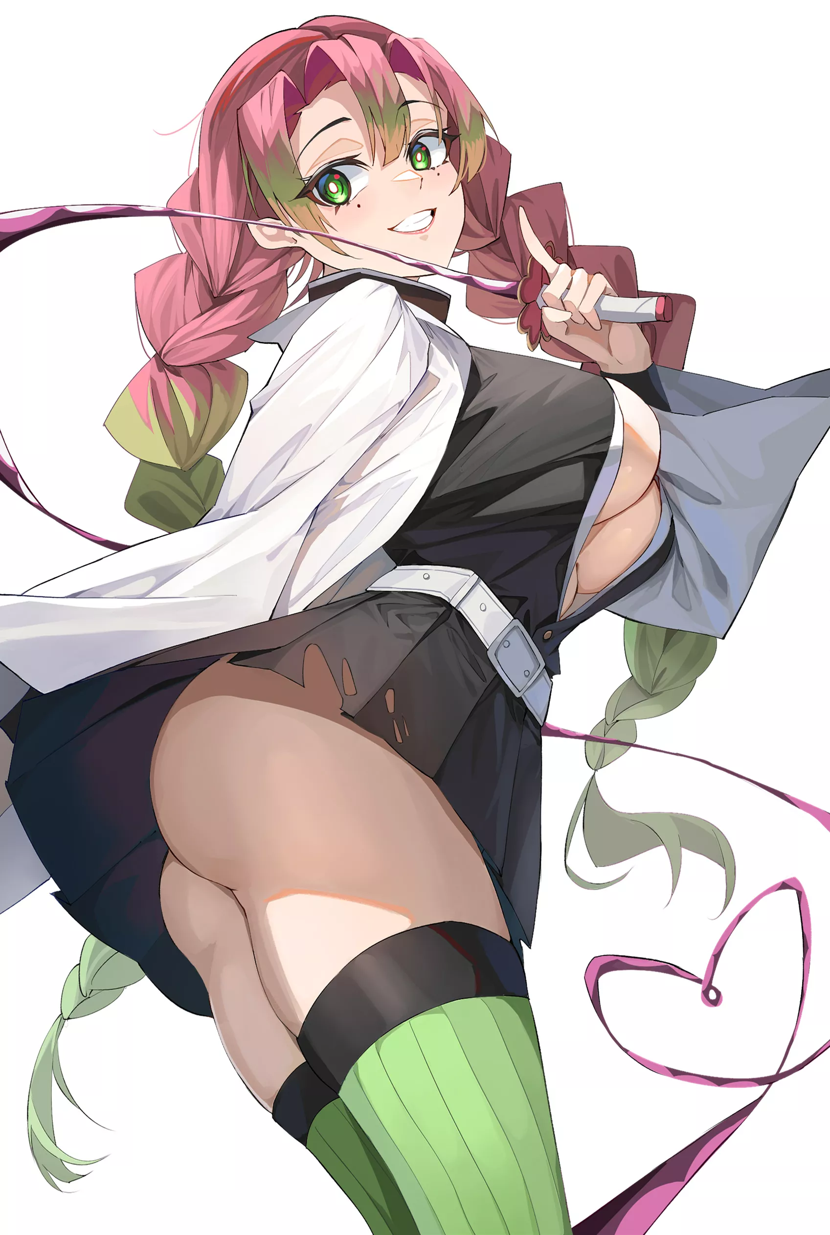 Thicc MISURI KANROJI [Demon Slayer] (art by soranoki) posted by also_ashu