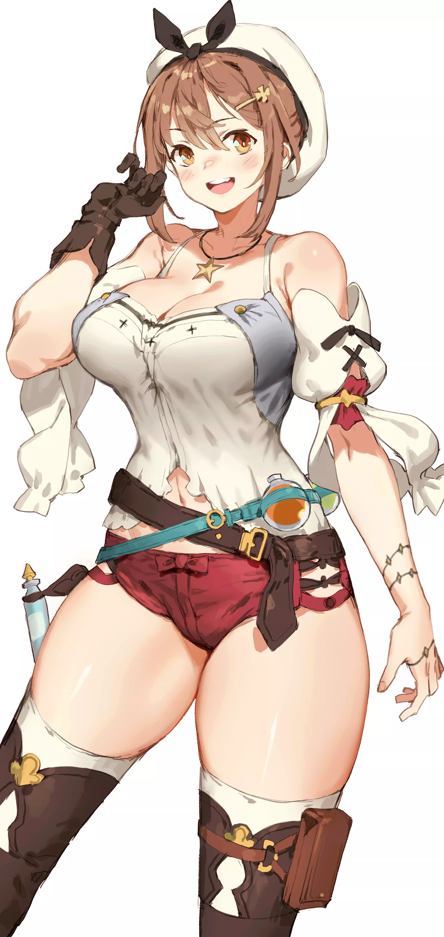 Thicc REISALIN STOUT [Atelier] (art by codename47) posted by also_ashu