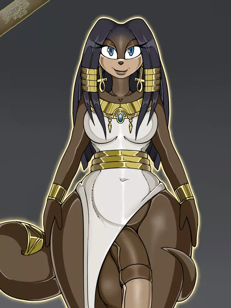 Tikal the Echidna as Ishizu Ishtar (Canastus) posted by Canastus