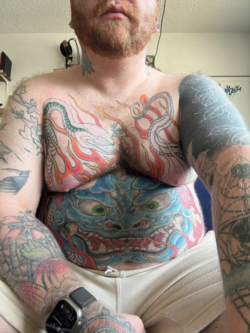 What do you think of my tattoos? posted by smalldickinvan