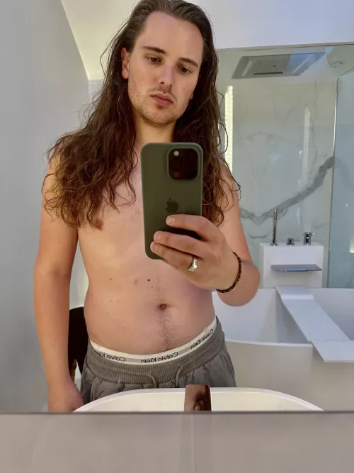 When the guys on Reddit are nice to you and you feel comfortable taking your shirt off for the first time in forever ☺️ by muppet_driller