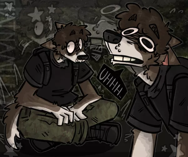 yeaaa // fursona -art by me- by thatnamelessperson_