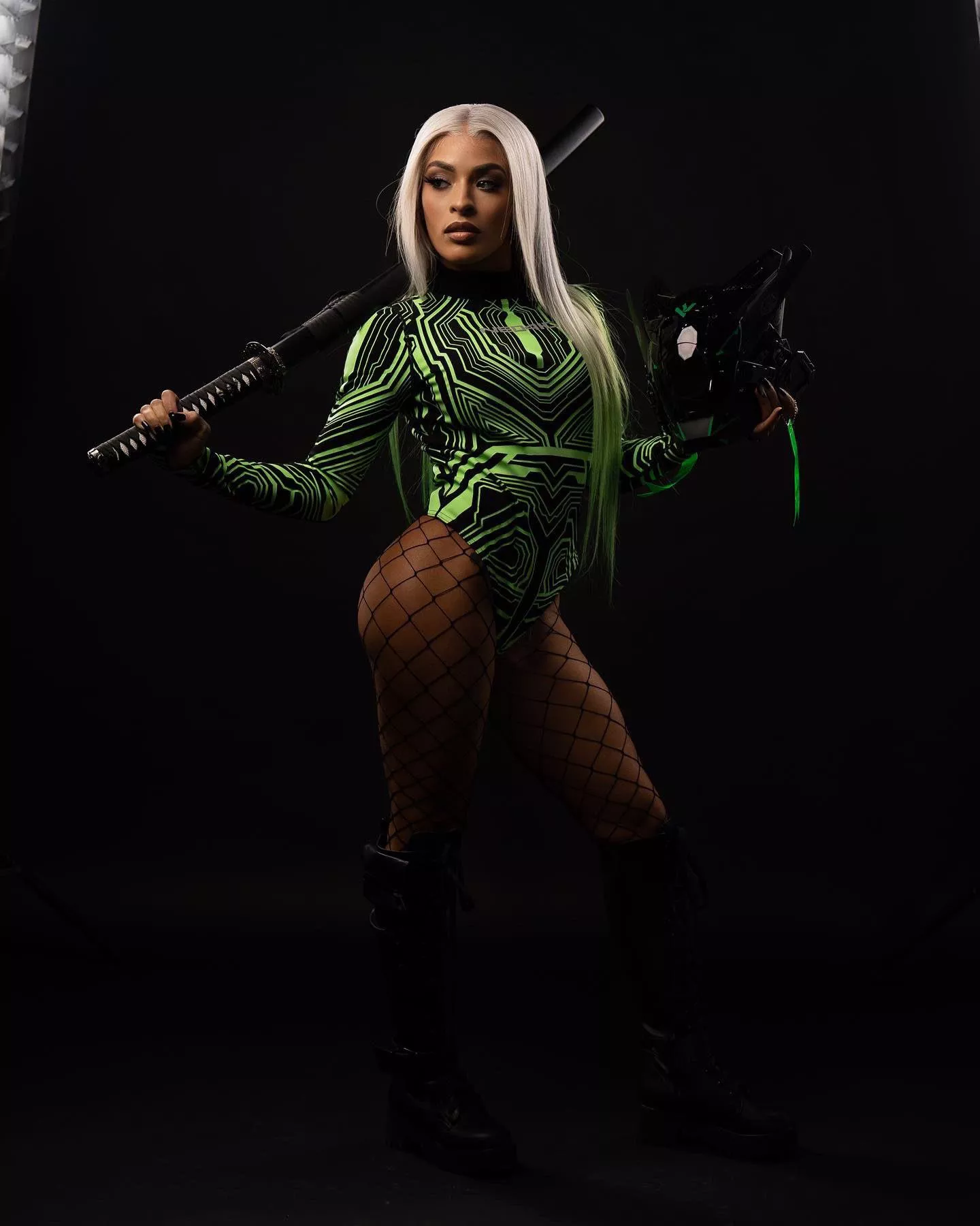 Zelina Vega posted by SheetAcrobat