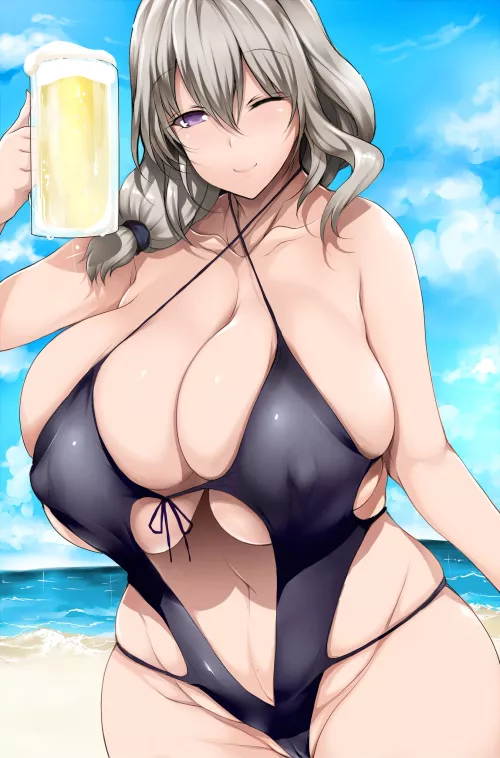 Busty Mommy by mikano96