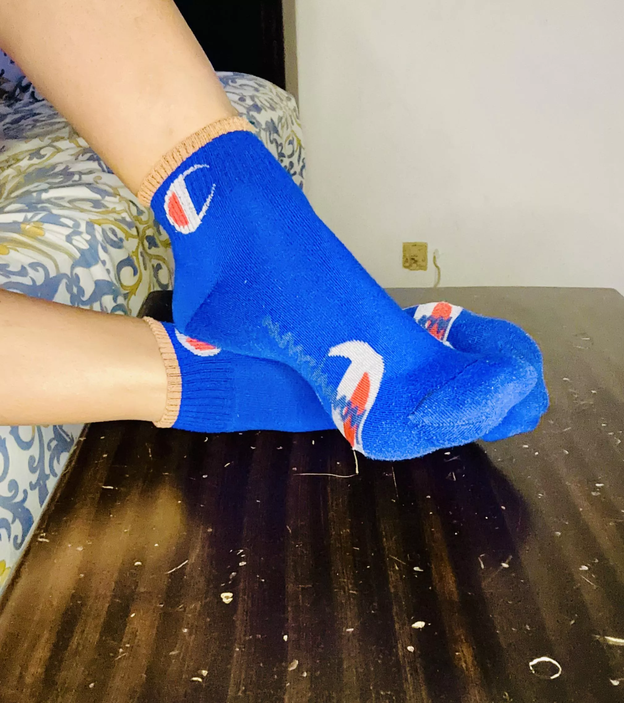 Exotic sock posted by Exoticfeetwoman