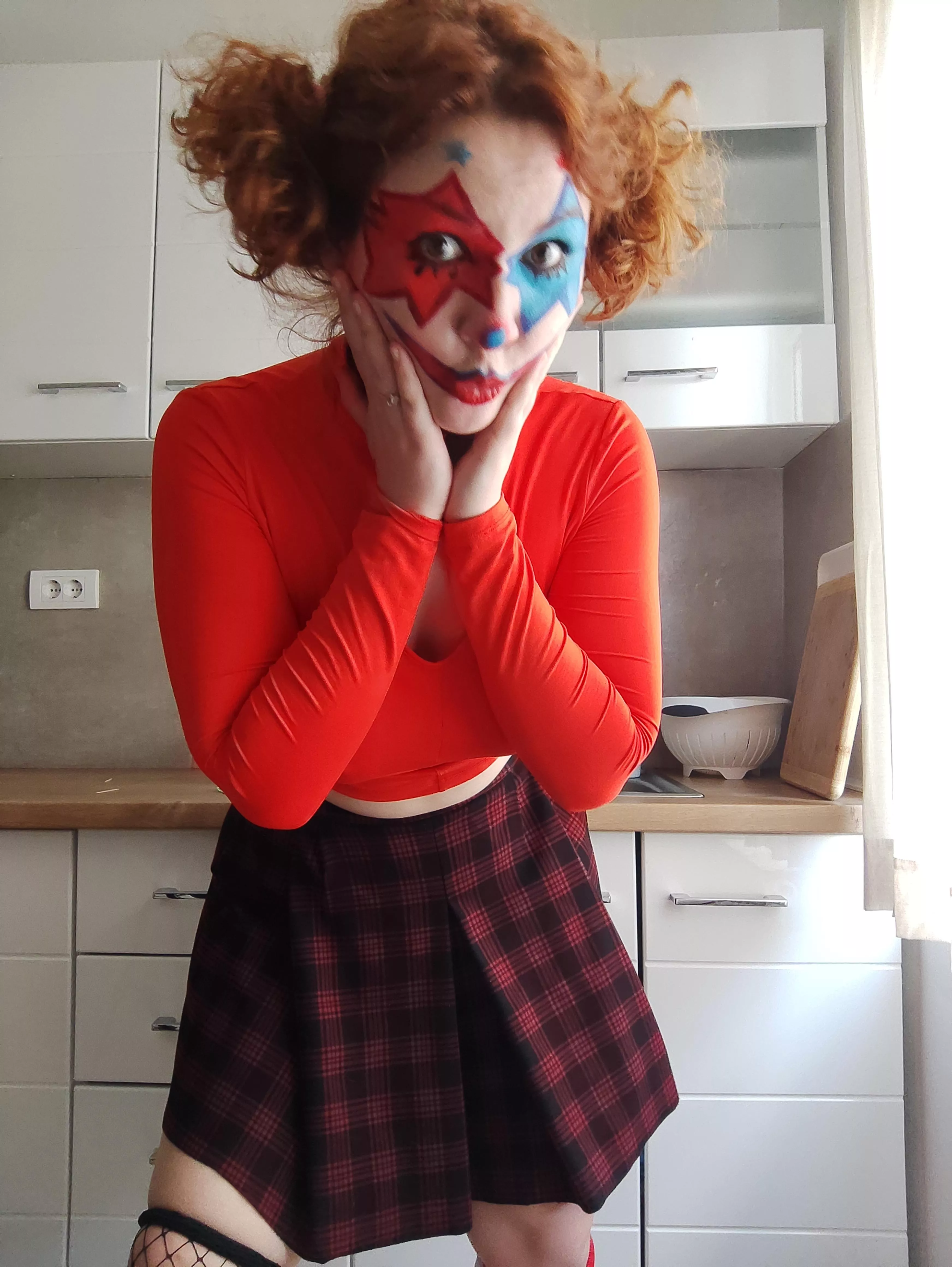 [F] When you said you just wanna watch Netflix, but I thought we're going out in town to make some insane stuff, like chasing Batman posted by vicky_foxx