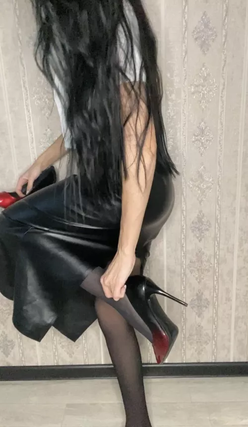 Getting dressed for work by katrin-cherry56