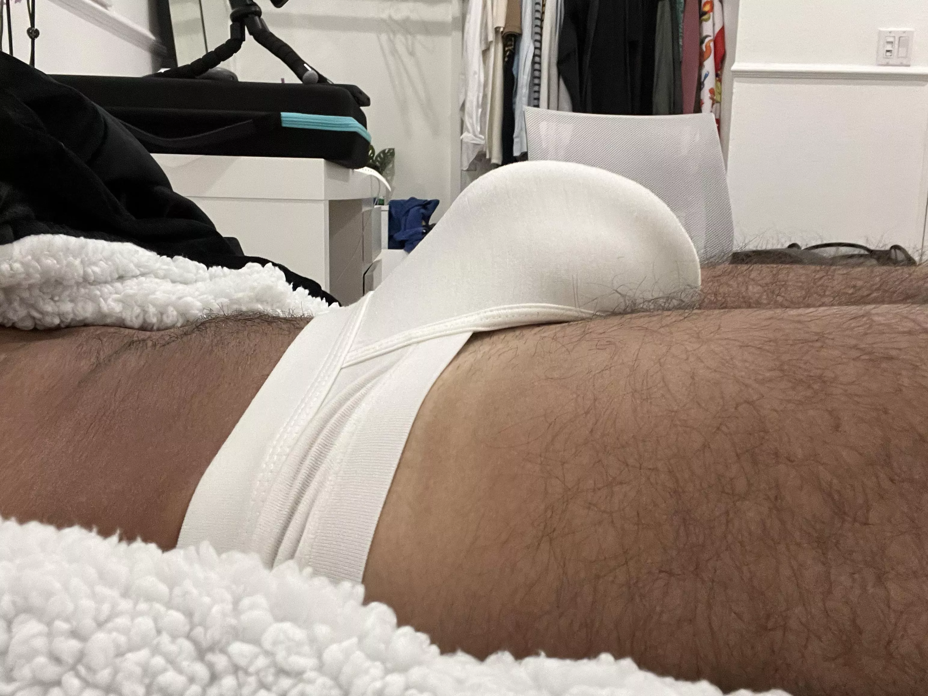 Have to do laundry so had to borrow a pair of my bros, hope he’s not too pissed 😅 posted by dnkboy