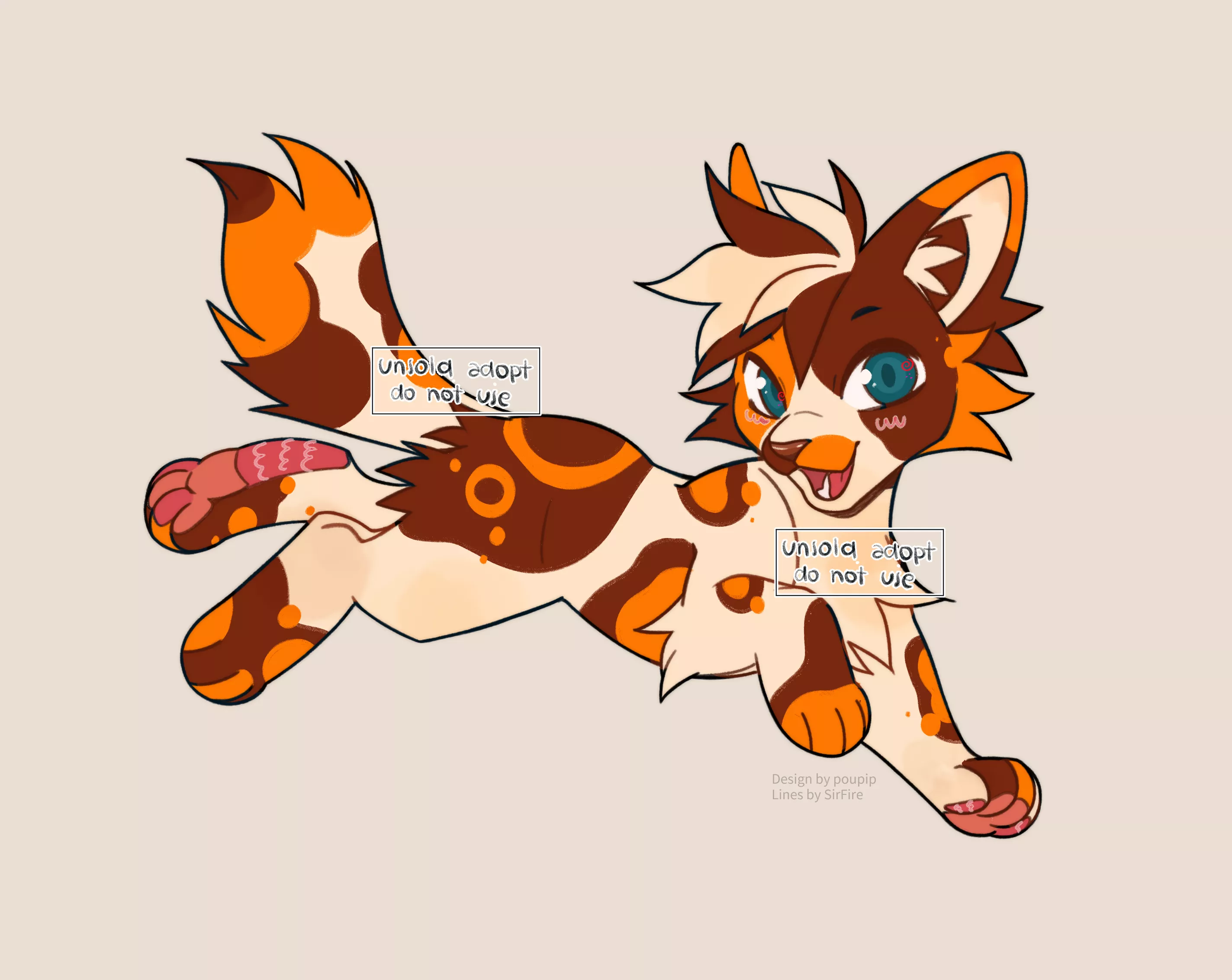 Hi guys! 🌈 I made this lil guy and i was wondering if someone wanted them for $20? Buyer will recieve a image without watermark and i can transfer via toyhouse if needed! 📩 if interested! <3 posted by poupip