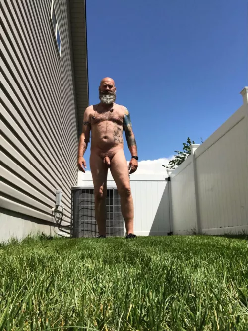 I am the naked neighbor. by Greenm6645