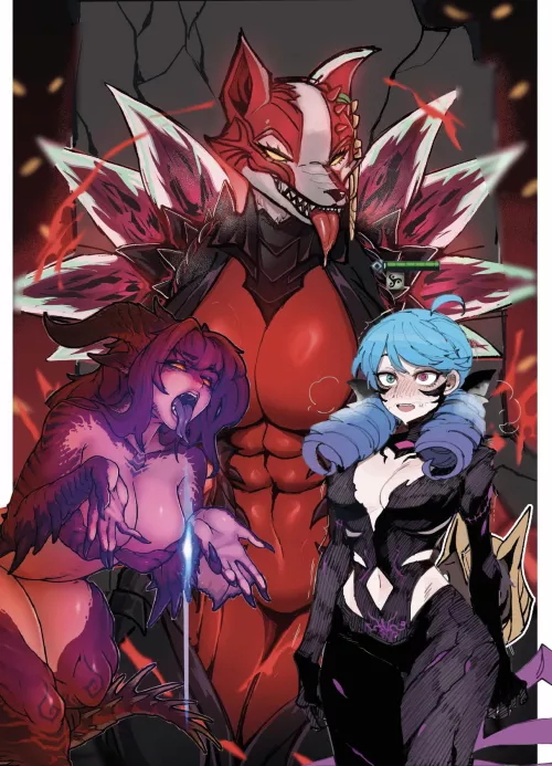 I made a cover for the phone screen from arts that I liked. decided to share with the community by bibiqy