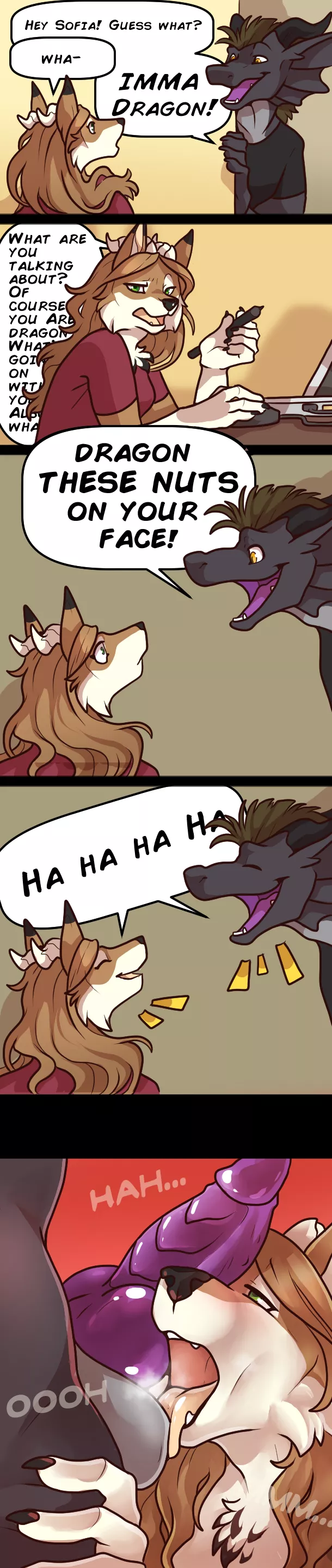 Imma Dragon [MF] (Jagon) posted by Furry_fan_minecotrol