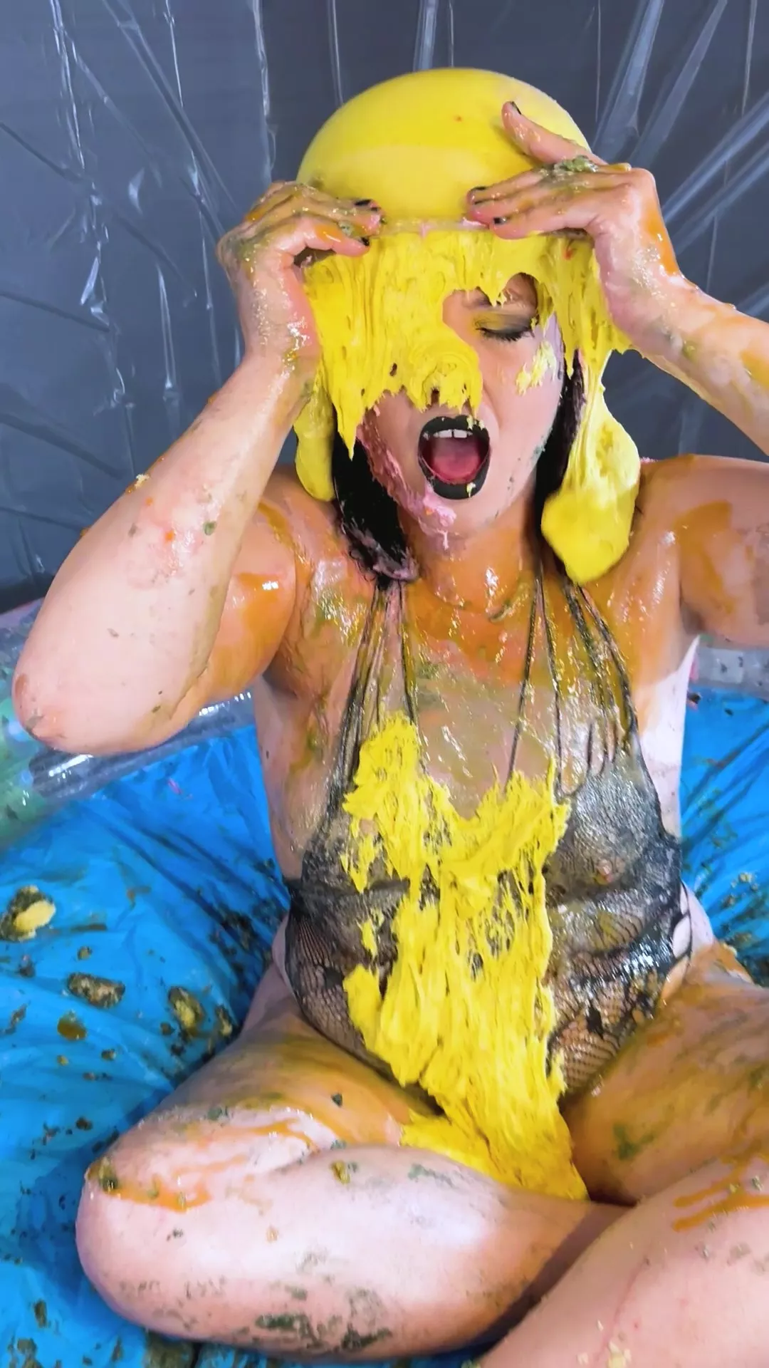 Let's add some cake batter to the mix 💛🍰 posted by MissNoireNFToy