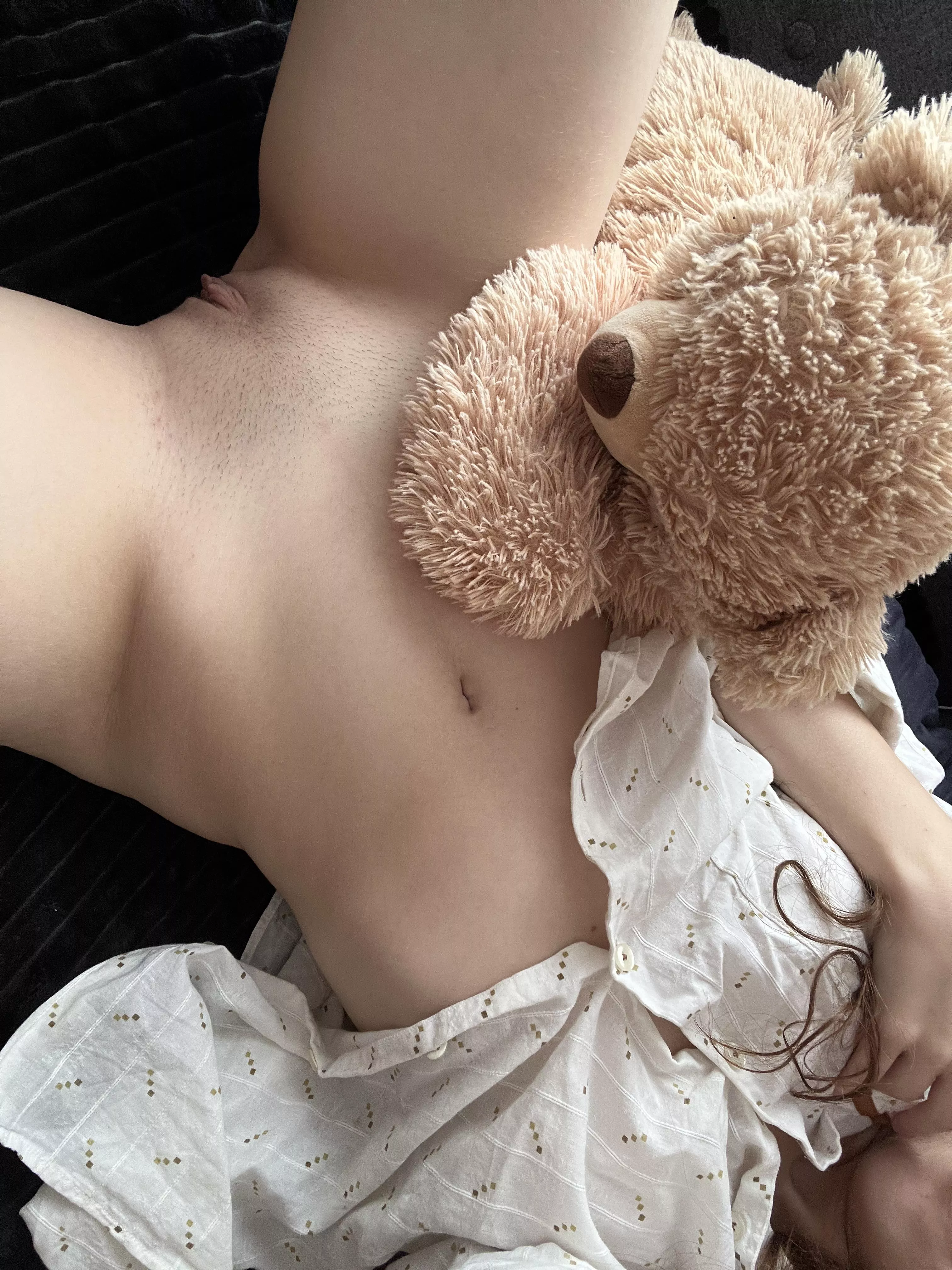 My teddy bear loves being close to my pussy posted by sweet_fantasy_girl